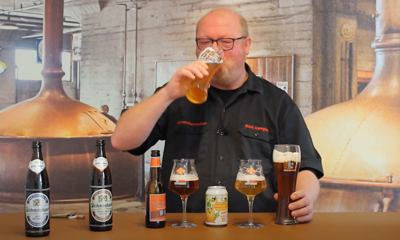 Weizen bieren proeven met Rick